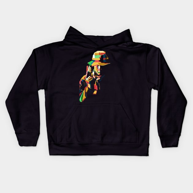 Veteran Black ops Kids Hoodie by Shuriken